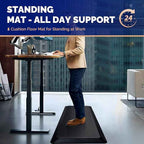 FEATOL Anti Fatigue Mat for Standing, 9/10 Extra Thick Ergonomic Standing Desk