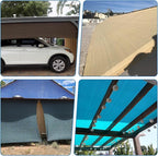 TANG Sun Shade Fabric Roll 8'x133' Shade Cloth - Image 2