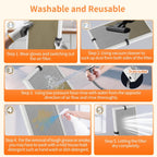2-Pack 10x10x1 MERV 8 Reusable HVAC Electrostatic Furnace Filters