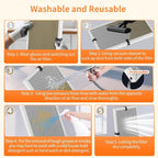 2-Pack 16x20x1 MERV 8 Reusable & Washable Electrostatic Air Filters - Image 4