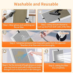 2-Pack 20x23x1 MERV 8 Reusable & Washable Electrostatic Air Filters - Image 4