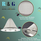 1 PC-Cone-Type Stainless Steel Spark Arrestor Screen 2.8” - Image 4