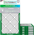 Filterbuy 16x32x1 Air Filter MERV 8 Essential Dust & Allergy Defense, by Filterbuy