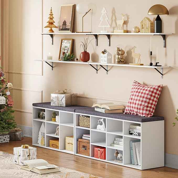 DINZI LVJ Shoe Storage Bench