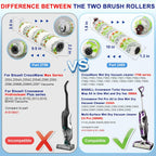 Brush Roller Filter Replacement Parts for Bissell CrossWave Pet Pro