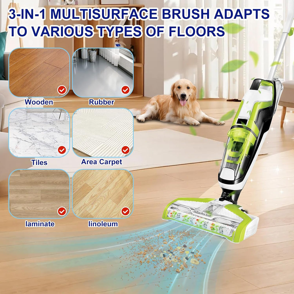 Brush Roller Filter Replacement Parts for Bissell CrossWave Pet Pro