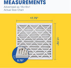 18x18x1 AC and Furnace Air Filter by Aerostar - Image 2