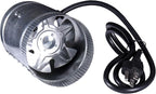 Hydro Crunch 4 inch 100 CFM Booster Fan & 4" x 12" Carbon Filter - Image 2