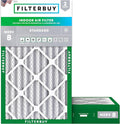 Filterbuy 12x24x4 Air Filter MERV 8 Essential Dust & Allergy Defense, by Filterbuy