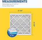 Aerostar 21.5x21.5x1 MERV 8-6 Count - Image 2
