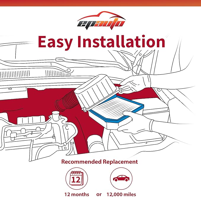 EPAuto GP171 Engine Air Filter, Replacement - Image 4