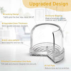 24PCS Extra Small Chair Leg Floor Protectors, Furniture Sliders, Chair Leg