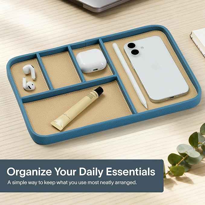 Nordik Leather Valet Tray