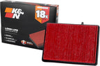 K&N Engine Air Filter: Long Life 18, 000 Mile Replacement Air Filter: Compatible by KNEngineeringInc