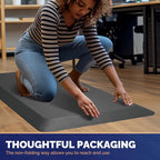 FEATOL Anti Fatigue Mat for Standing, 9/10 Extra Thick Ergonomic Standing Desk - Image 7