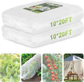 Garden Netting, 2 Pack 10x20Ft Ultra Fine Mesh Netting Pest Barrier Protection by RIFNY