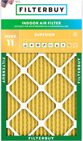 Filterbuy 10x18x1 Air Filter MERV 11 Superior Pet & Allergy Defense, by Filterbuy