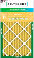Filterbuy 16x36x1 Air Filter MERV 11 Superior Pet & Allergy Defense, by Filterbuy