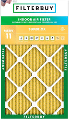 Filterbuy 16x36x1 Air Filter MERV 11 Superior Pet & Allergy Defense, by Filterbuy