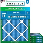 Filterbuy 10x14x1 Air Filter MERV 13 Optimal Smoke & Allergy Defense, by Filterbuy