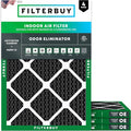 Filterbuy 20x25x1 Air Filter MERV 10 Odor & Allergy Defense by Filterbuy