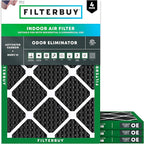 Filterbuy 18x20x1 Air Filter MERV 10 Odor & Allergy Defense by Filterbuy