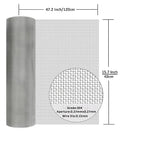 304 Stainless Steel Mesh Screen#60Mesh -Size:15.7"x47.2", - Image 2