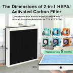 2-in-1 HEPA/Activated Carbon Filter Replacement - Image 6