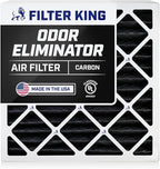 Filter King 10x36x1 Air Filter | 4-PACK | Carbon MERV 8 HVAC Pleated A/C by FilterKing