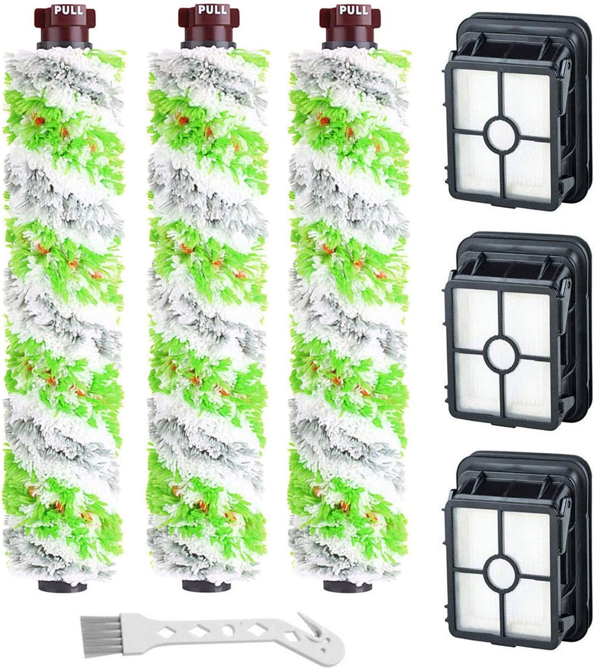 Brush Roller Filter Replacement Parts for Bissell CrossWave Pet Pro