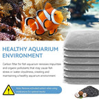 6 Pack Aquarium Activated Carbon Bags, Chemical Aquarium Filter Media, - Image 7