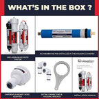 LiquaGen 4 Stage Reverse Osmosis and Deionization Portable Space Saver Water - Image 2