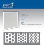 2'x2' Black Plastic Perforated Tile, 3 Pack, - Image 5