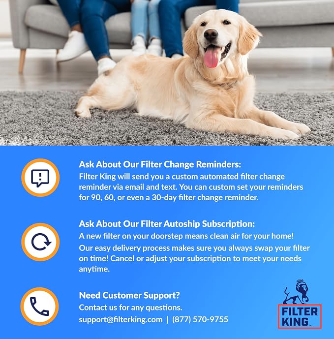 Filter King 29x65x1 Air Filter | 4-PACK | MERV 8 HVAC Pleated A/C Furnace - Image 5