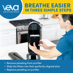VEVA Genuine 8000 Elite Pro Series Air Purifier 2 HEPA Filters & 8 Carbon - Image 5