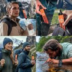 Straw Water Filter 8 Pack – Outdoor Camping & Hiking Survival Gear Kit - Image 6
