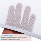 PATIKIL 4"x10" Magnetic Vent Cover, 6 Pack Floor Wall Air Registers Cover - Image 4