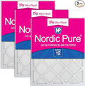 Nordic Pure 20x20x1 Tru Mini Pleat MERV 12 AC Furnace Air Filters – 2.5X More by NordicPure