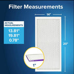 Filtrete 14x20x1 AC Furnace Air Filter, MERV 12, MPR 1500, CERTIFIED asthma & - Image 2