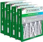 Filterbuy 24x24x5 Air Filter MERV 8 Essential Dust & Allergy Defense, by Filterbuy