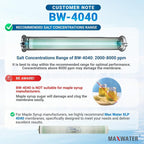 Max Water 4" x 40" BW-4040 / TW30-4040 2400 GPD Brackish Water RO Membrane - Image 6