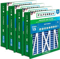 Filterbuy 20x25x5 Air Filter MERV 13 Optimal Smoke & Allergy Defense, by Filterbuy