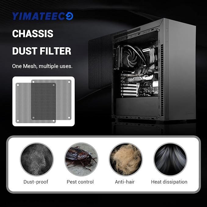 120mm Fan Dust Filter PC - Image 3