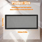 Magnetic Floor Vent Covers- 4"x10" Air Vent Screen Mesh Cover, Floor Register - Image 2