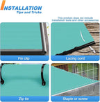 TANG Sun Shade Fabric Roll 8'x142' Shade Cloth - Image 5