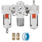 NANPU 3/4" NPT Air Filter, Regulator & Lubricator Combo by NANPU