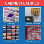 Akro-Mils 26-Drawer Plastic Drawer Storage Cabinet