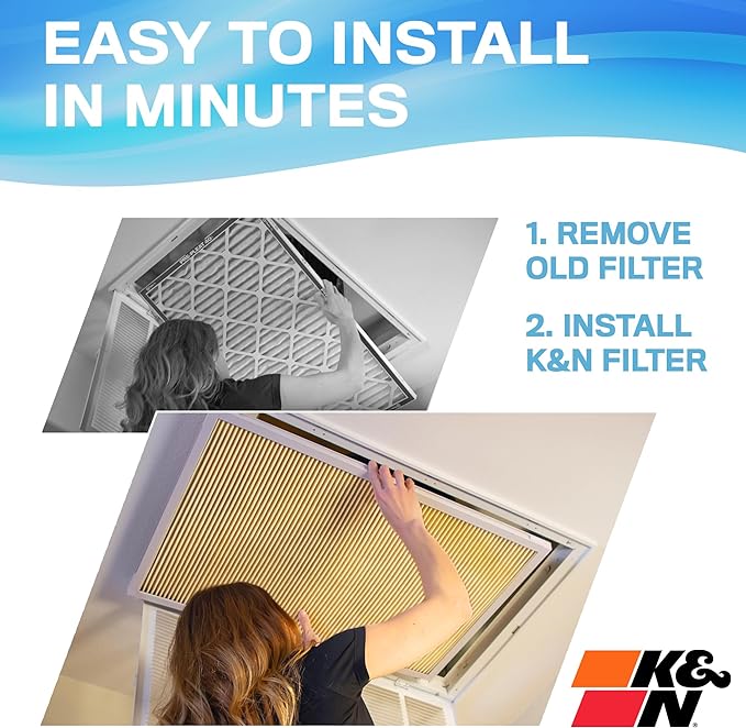 K&N 14x20x1 HVAC Furnace Air Filter, Lasts a Lifetime, Merv 11, the Last HVAC - Image 5