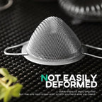 Homestia 2 Piece 3.3" Fine Mesh Strainer - Image 5