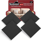 Yelanon Non Slip Furniture Pads -4pcs 6" Furniture Grippers Hardwood Floors